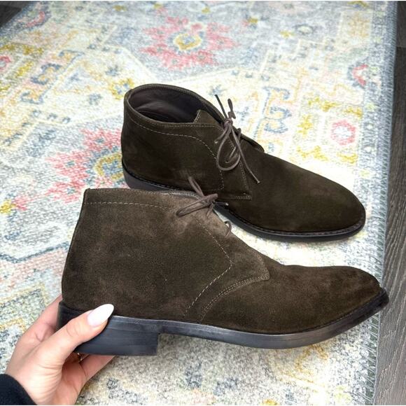 Anthony Veer Essentials Wilson Chukka Men\'s Suede Boot Brown Size 8.5 main image 7